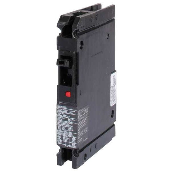 Molded Case Circuit Breaker, 45 A, 277V AC, 1 Pole, Lug In Panelboard Mounting Style, HED4 Series