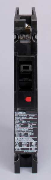Molded Case Circuit Breaker, 35 A, 277V AC, 1 Pole, Lug In Panelboard Mounting Style, HED4 Series