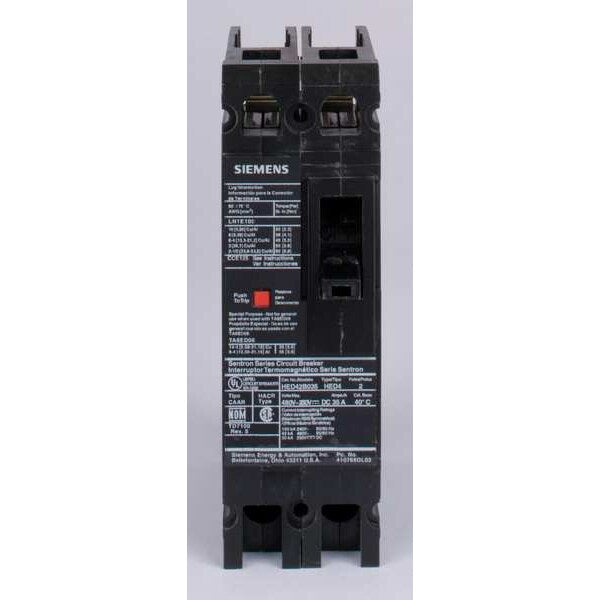 Molded Case Circuit Breaker, 110 A, 480V AC, 2 Pole, Lug In Panelboard Mounting Style, HED4 Series