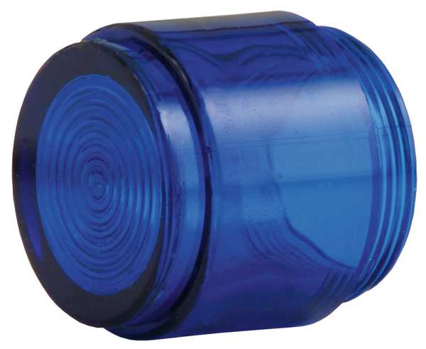 Push Button Cap, Illuminated, 30mm, Blue