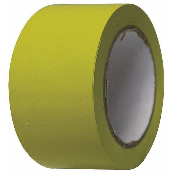 Marking Tape, Roll, 2In W, 108 ft.L, Yellow