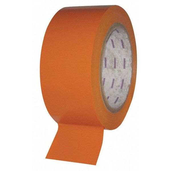 Marking Tape, Roll, 2In W, 108 ft.L, Orange