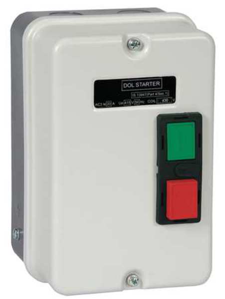 Motor Starter Enclosure, Steel, NEMA 4, 9A