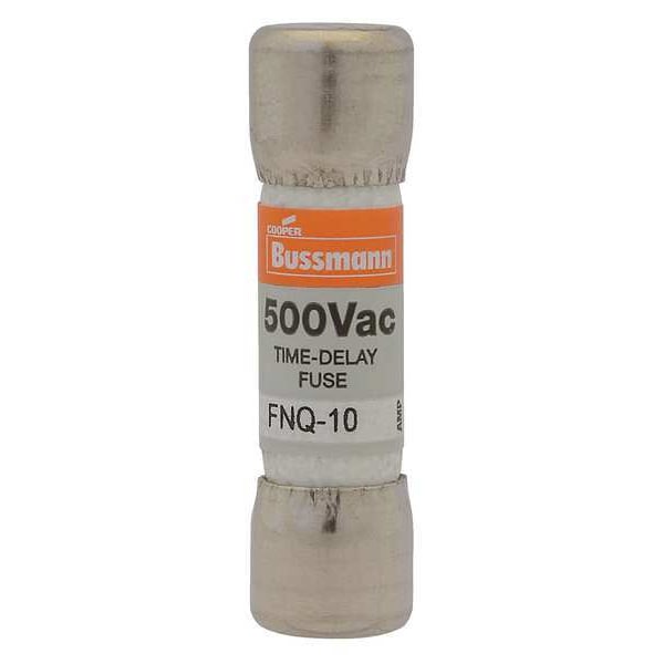 Fuse, Time Delay, 4A, FNQ Series, 500V AC, Not Rated, 1-1/2