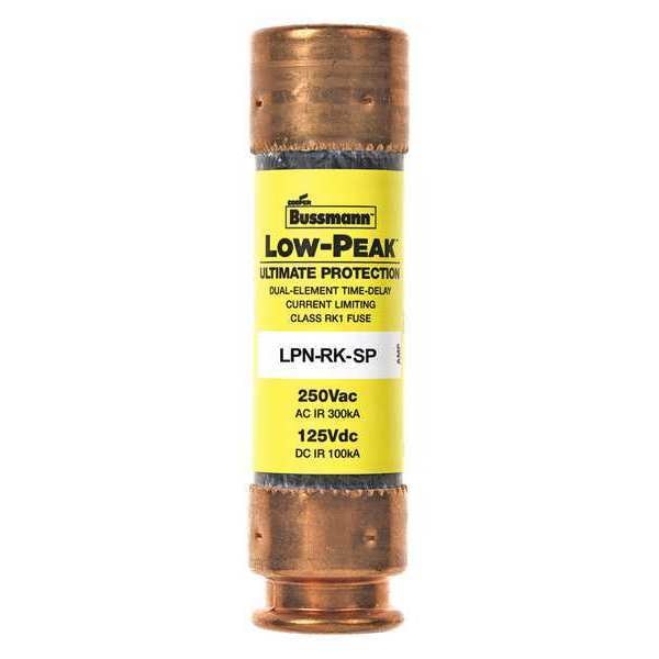Fuse, Time Delay, 35A, LPN-RK-SP Series, 250V AC, 125V DC, 3