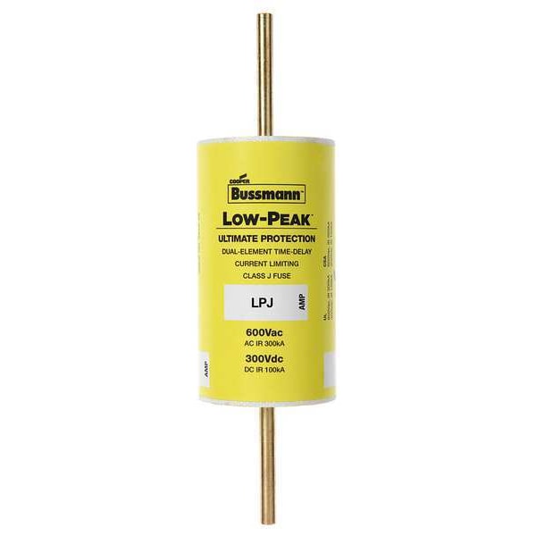 Fuse, Time Delay, 70A, LPJ-I Series, 600V AC, 300V DC, 4-5/8