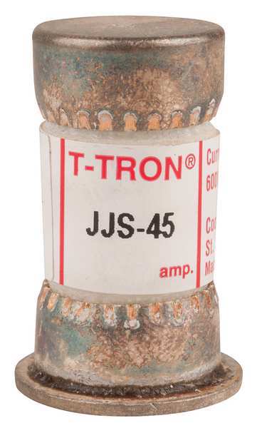 Fuse, Fast Acting, 45 A, JJS Series, 600V AC, Not Rated, 1-9/16