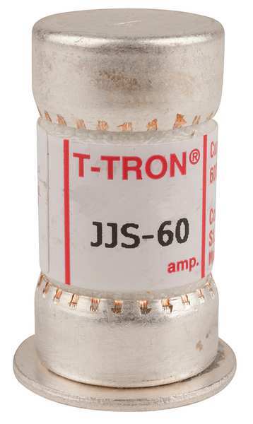 Fuse, Fast Acting, 60 A, JJS Series, 600V AC, Not Rated, 1-9/16