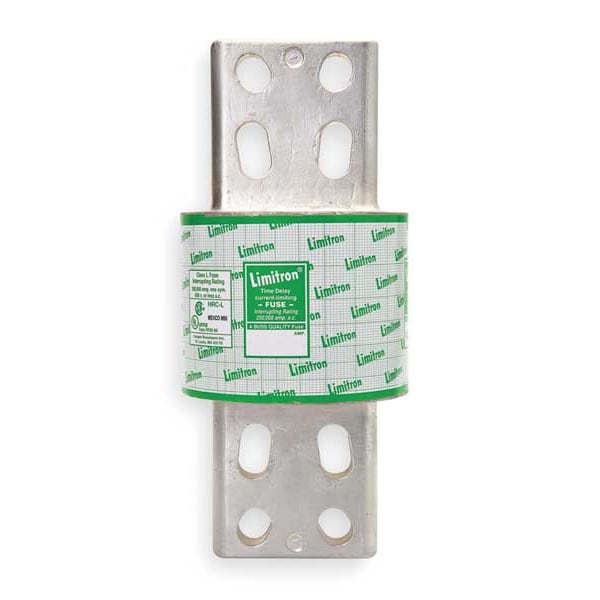 Fuse, Time Delay, 2,500 A, KLU Series, 600V AC, Not Rated, 10-3/4