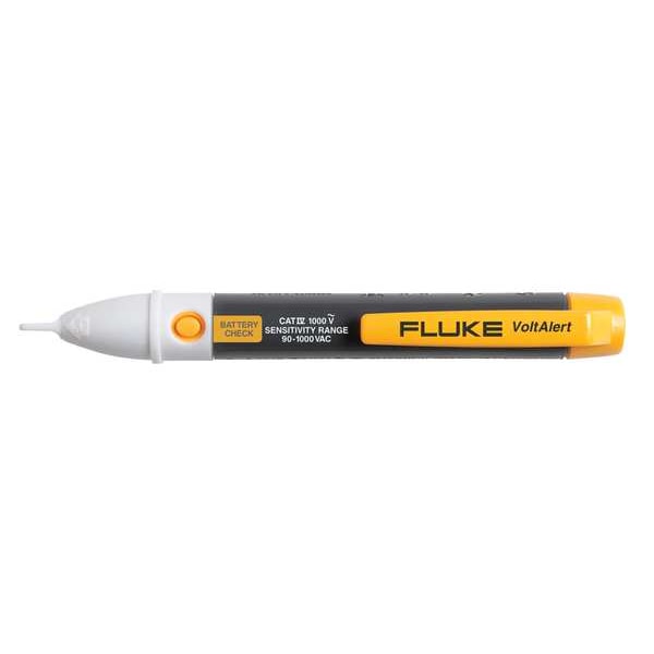 Voltage Detector, 90 to 1000V AC, 5 in Length, Visual Indication, CAT IV 1000V Safety Rating