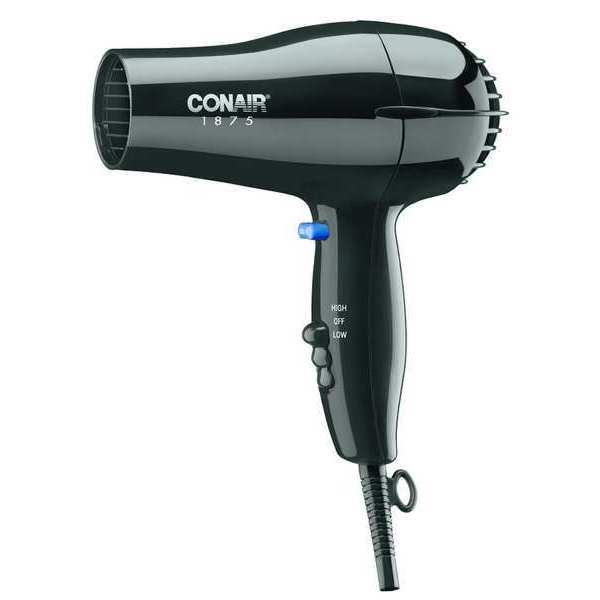 Hairdryer, Handheld, Black, 1875 Watts