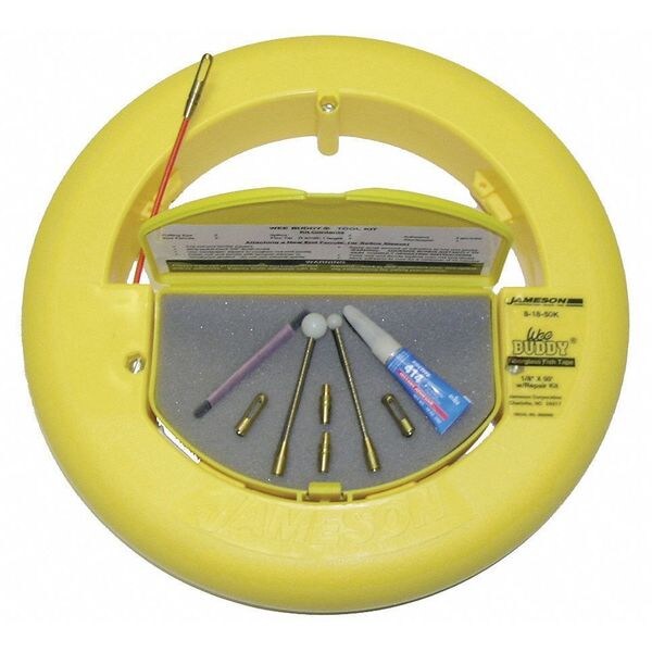 Wee Buddy Fish Tape w/ 100 ft. of 1/8