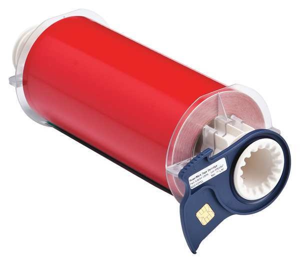 Tape Cartridge, Red, 50 ft. L, 7 In. W