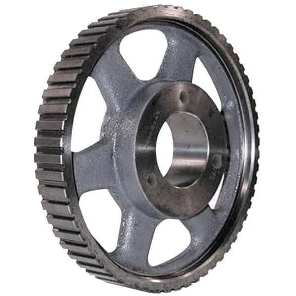 Gearbelt Pulley, H, 60 Grooves