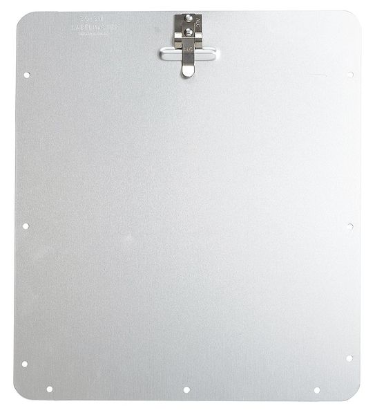 Back Plate Placard Holder, 10-4/5 In.H