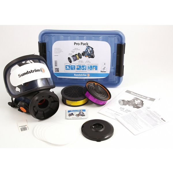 Sundstromâ¢ SR200 Full Face Respirator Kit, M/L