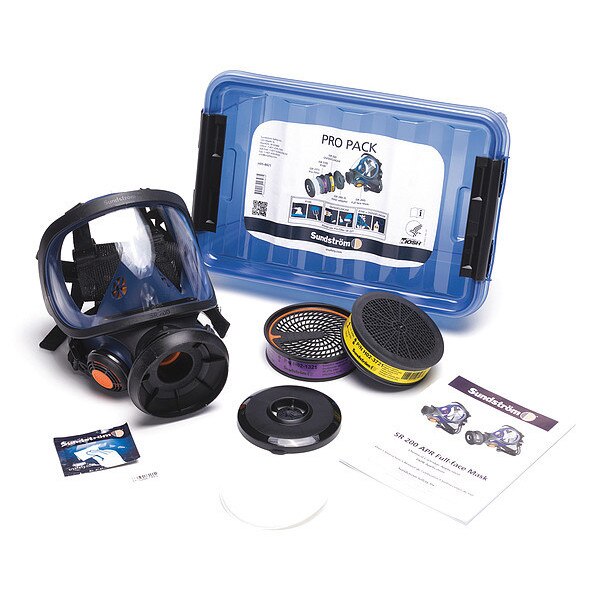Sundstromâ¢ SR200 Full Face Respirator Kit, M/L