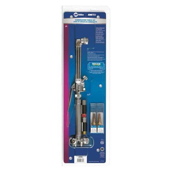Combination Torch Kit, MC Medium Duty Series, Acetylene, Welds Up To 3/8 in