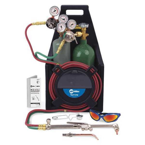 Outfit W/Tanks, Tag-A-Long Series, Acetylene, Welds Up To 1/8 in