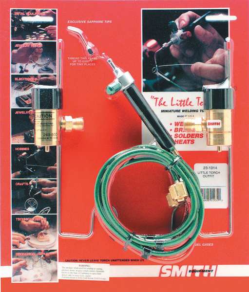 Hobby/Jewelry Outfit For Disposable Tanks, Little Torch Series, Propane, Propylene