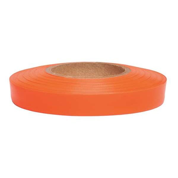 Flagging Tape, Orng Glo, 150ft x 1/2 In
