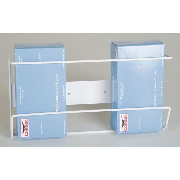 Horizontal Glove Dispenser, Steel, 3 Boxes