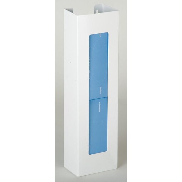 Vertical Glove Dispenser, Metal, 2 Boxes
