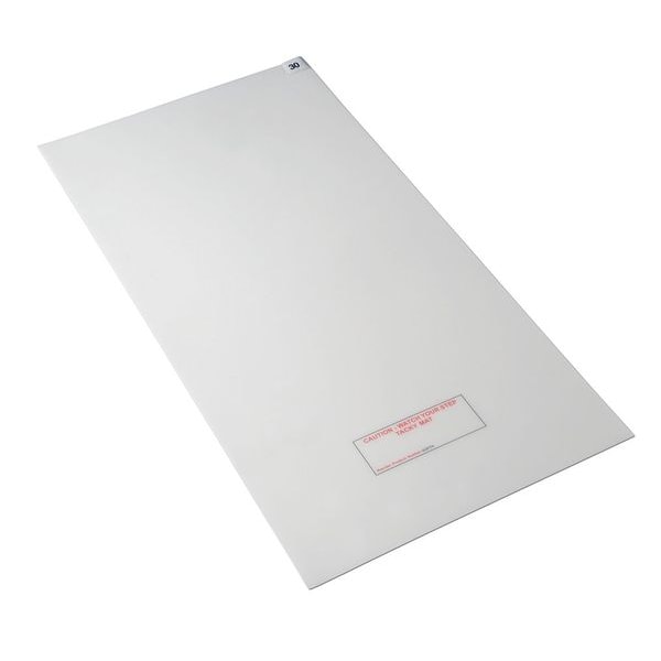 Tacky Mat, White, 24 x 36 In, PK4