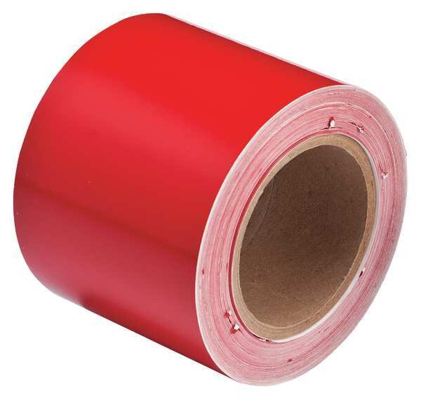 Banding Tape, Red, 4 In. W, 90 ft. L