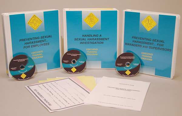All 3 Sexual Harassment DVD Programs
