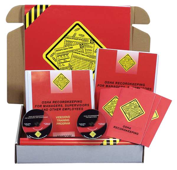 OSHA Rcrdkpng for Mgrs & Emplys DVD Kit