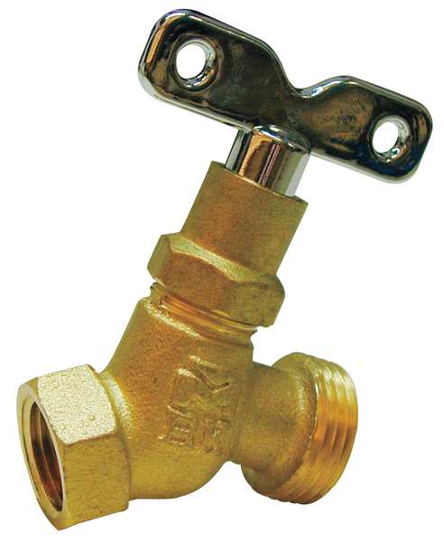 Hose Bibb, No Kink, Loose Key, 3/4 FPT