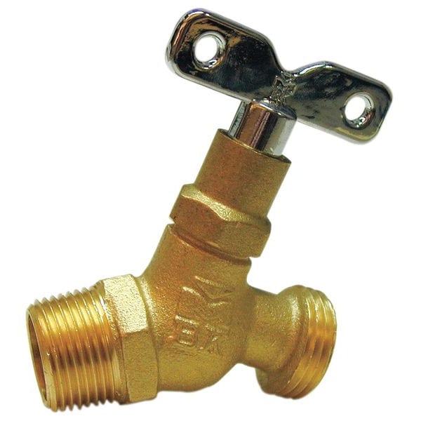 Hose Bibb, No Kink, Loose Key, 3/4 MPT