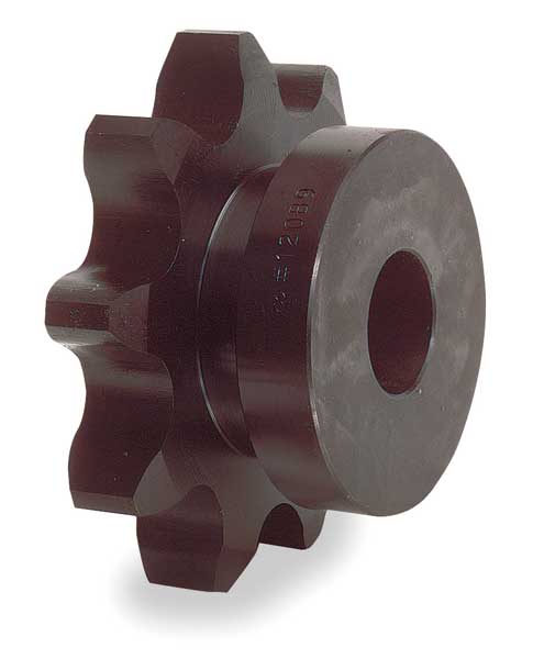 Single Strand Sprocket, 160 Chain Size, 1-3/8 Bore Dia., 8 # of Teeth