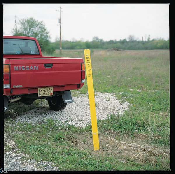 Nonreflective Marking Stake, Reinforced Polymer, 66