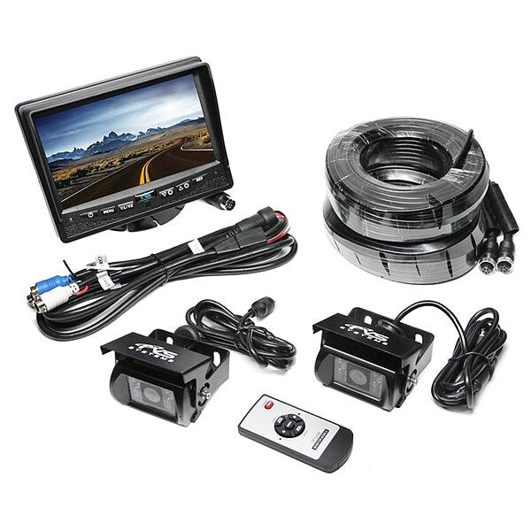 Rear View Camera System, (3) Camera Setup