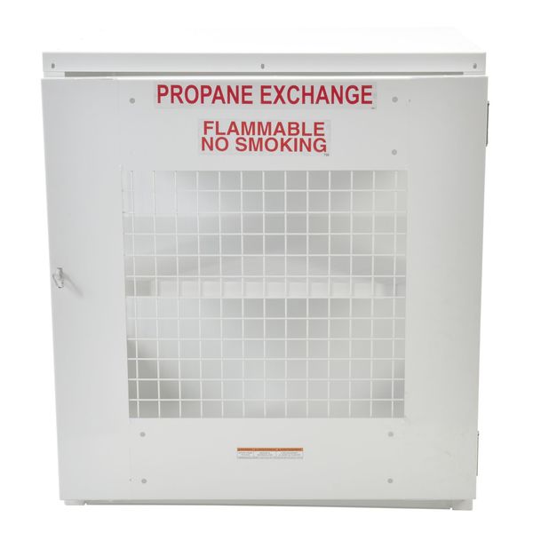 Gas Cylinder Cabinet, 40in.W, Capacity 12