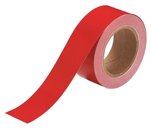 Banding Tape, Red, 2 In. W, 90 ft. L