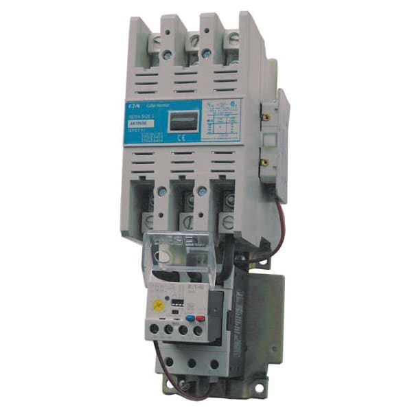 Nonreversing NEMA Magnetic Motor Starter, No Enclosure NEMA Rating, 24V AC, 3 Poles, 1NO