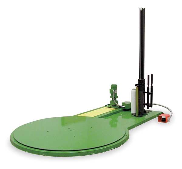 Low Profile Stretch Wrap Machine, Standard Spiral, 115VAC