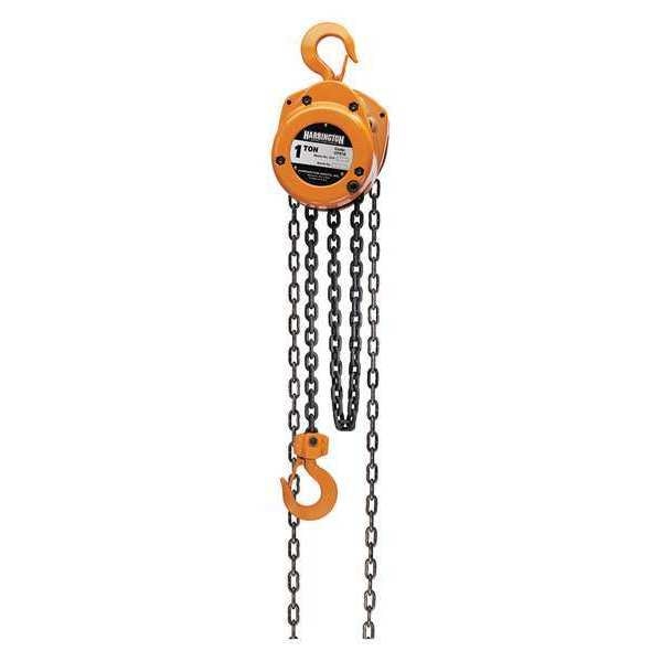 Manual Chain Hoist, 2000 lb., Lift 20 ft.