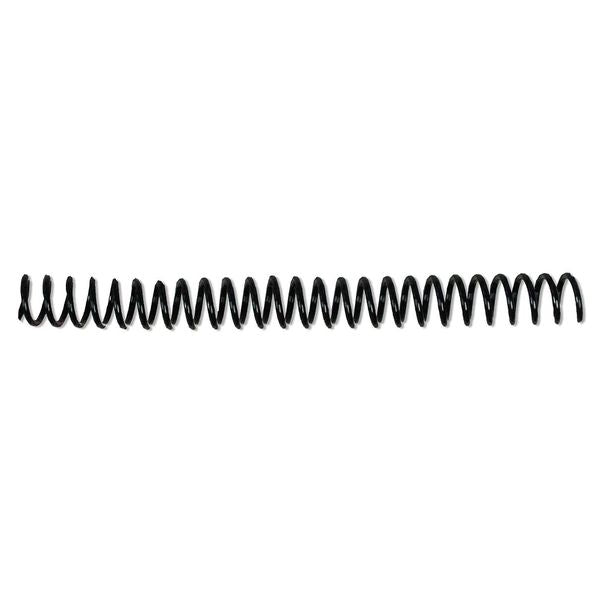 Binding Spines, Coil, 6mm, Black, PK100