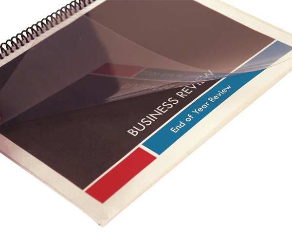 Binding Covers, Plastic, Clear, PK100