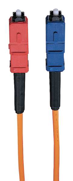 Fiber Optic Patch Cord, LC/SC, 2m, Orange