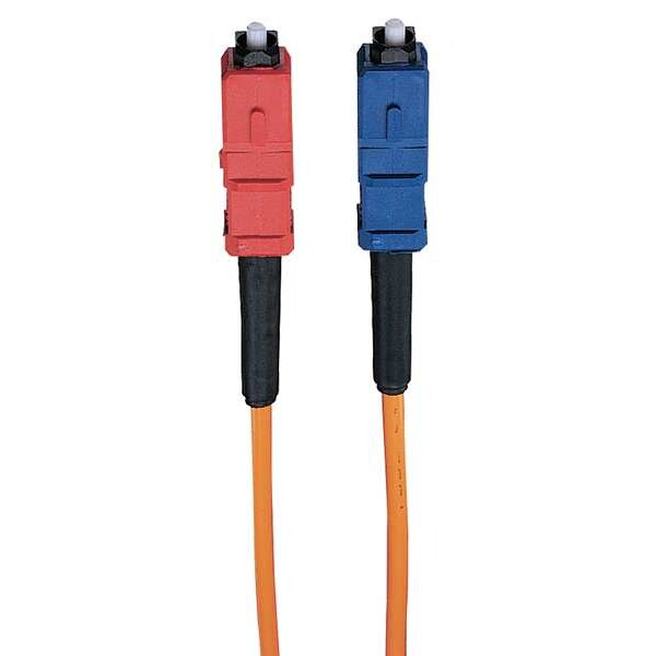 Fiber Optic Patch Cord, LC/SC, 3m, Orange