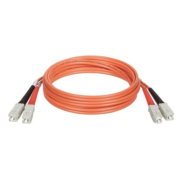 Fiber Optic Patch Cord, SC/SC, 2m, Orange
