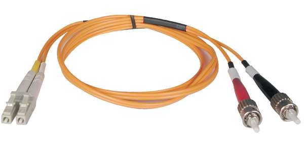 Fiber Optic Patch Cord, LC/ST, 2m, Multi