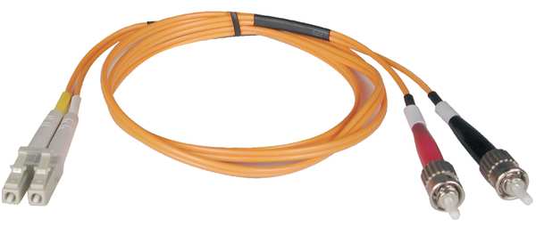 Fiber Optic Patch Cord, LC/ST, 3m, Multi