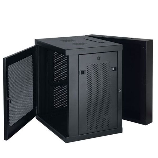 Rack Enclosure, 12U, 27.95 in H, 26.38 in W