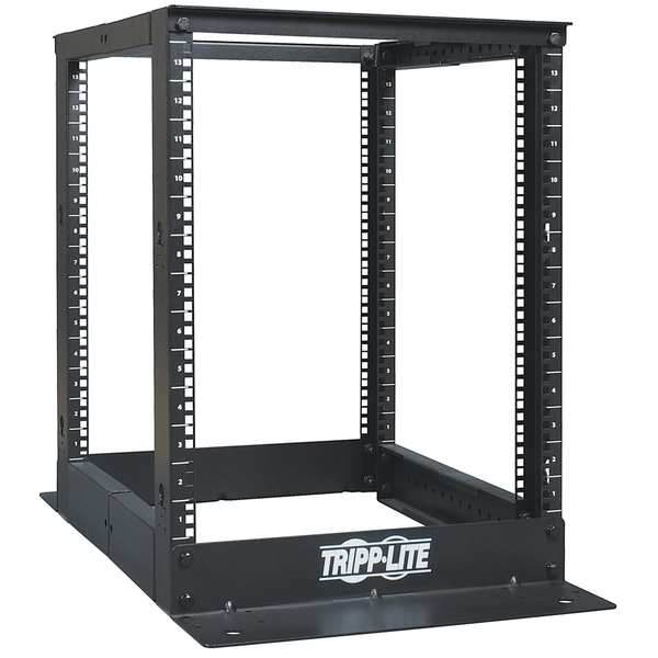 Open Frame Rack, 4-Post, 13U, 13in H, 36in D